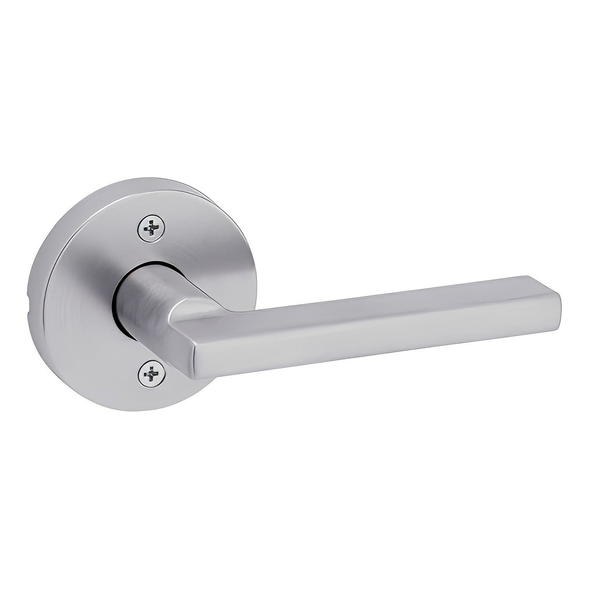 Kwikset 788HFLRDT-26D Halifax Half Dummy Door Lever with Round Rose Satin Chrome