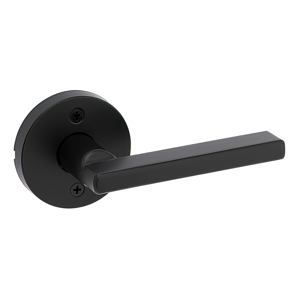 Kwikset 788HFLRDT-4 Halifax Half Dummy Door Lever with Round Rose Satin Brass