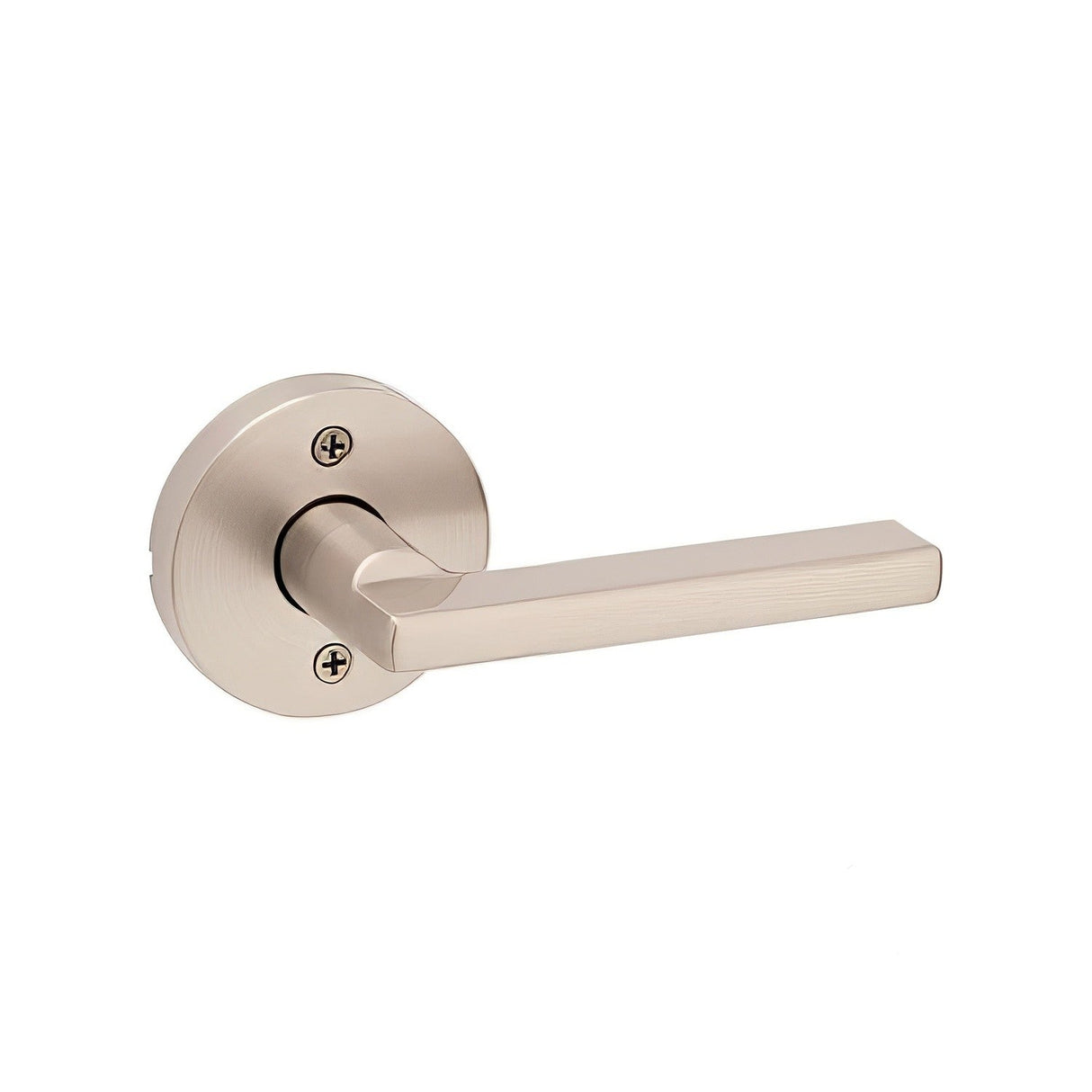 Kwikset 788HFLRDT-514 Halifax Half Dummy Door Lever with Round Rose Matte Black