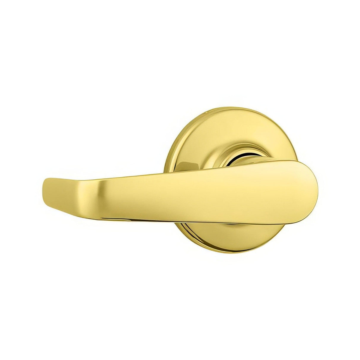 Kwikset 788KNL-3 Kingston Half Dummy Door Lever Bright Brass