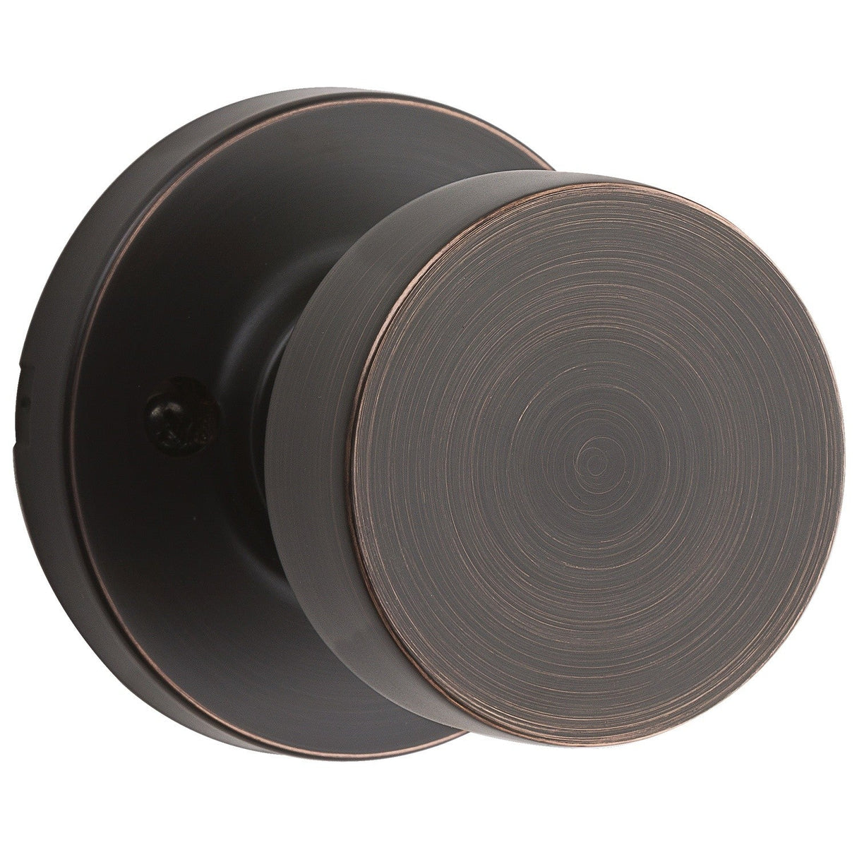Kwikset 788PSKRDT-11P Pismo Half Dummy Door Lever with Round Rose Venetian Bronze