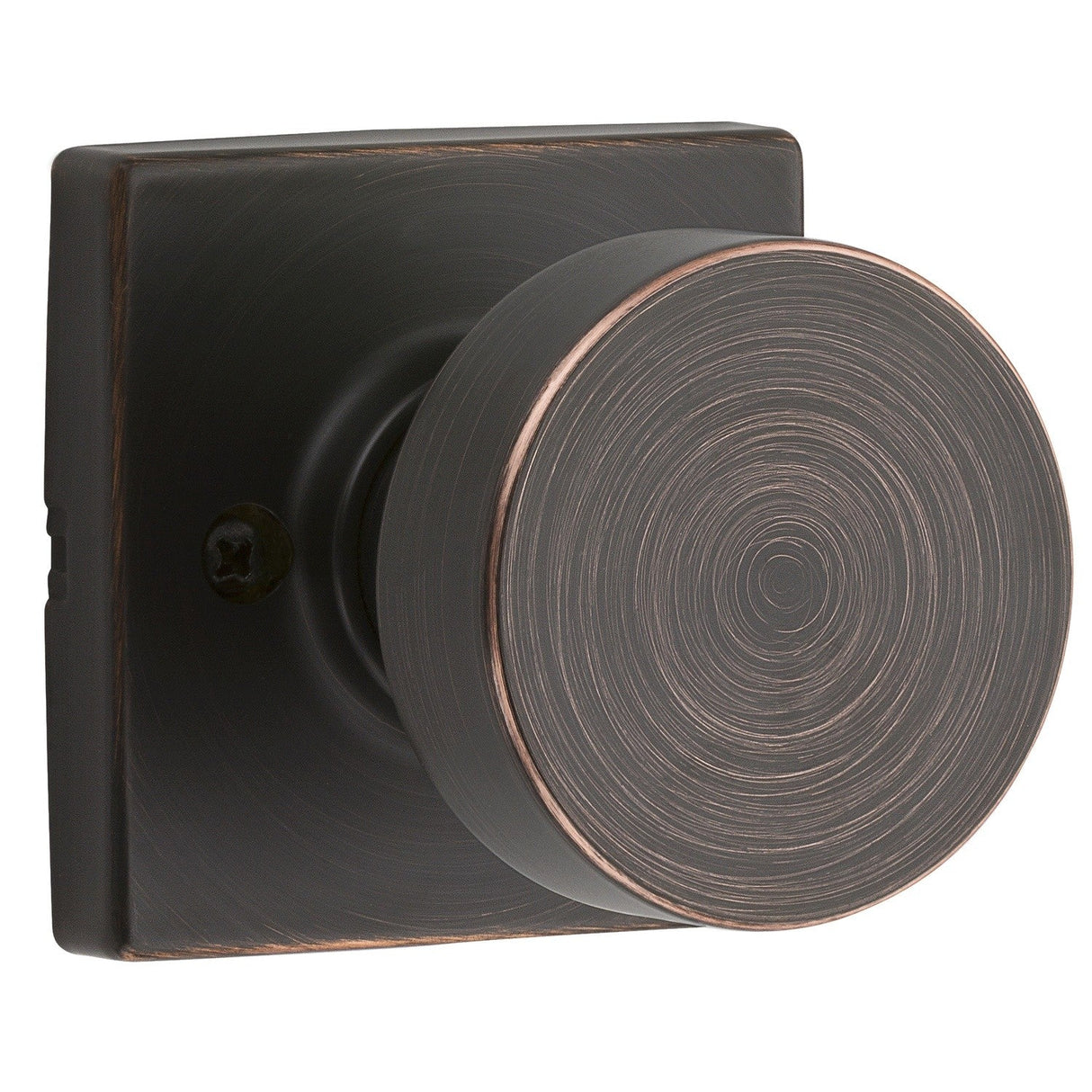 Kwikset 788PSKSQT-11P Pismo Half Dummy Door Lever with Square Rose Venetian Bronze