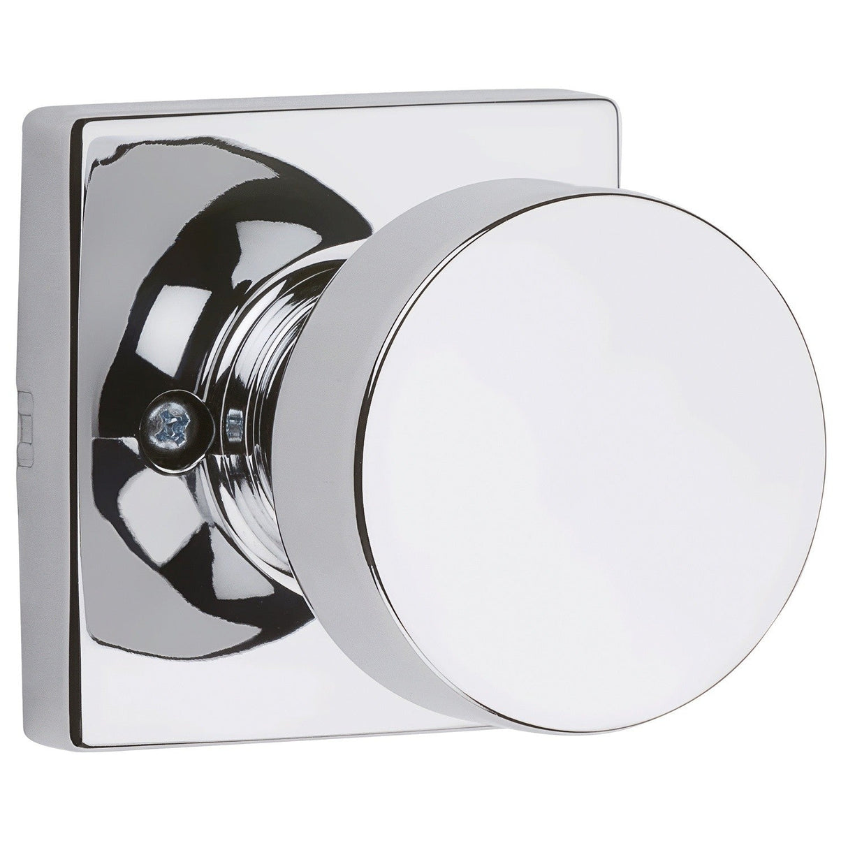 Kwikset 788PSKSQT-26 Pismo Half Dummy Door Lever with Square Rose Bright Chrome