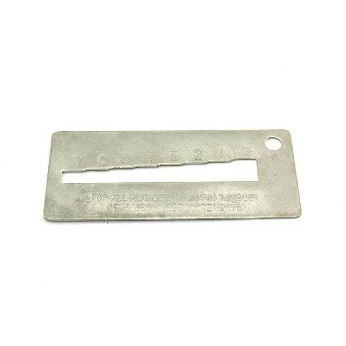 Kwikset 80049-001 Kwikset Key Gauge