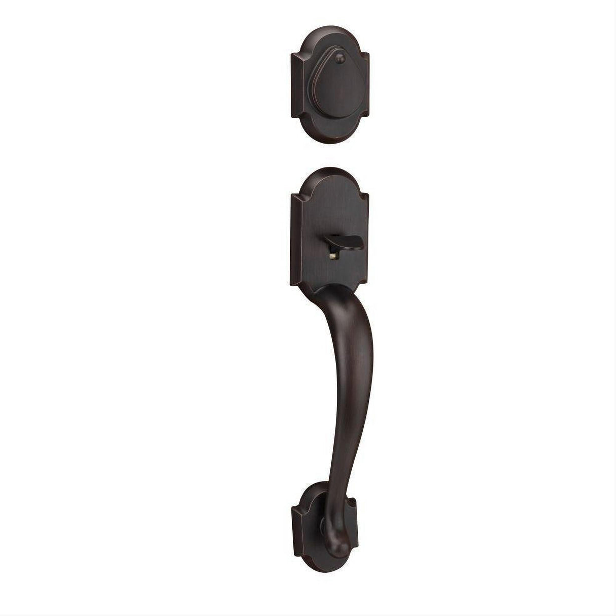 Kwikset 800AUHLIP-11PS.STRKP Austin Single Cylinder Exterior Handleset SmartKey Venetian Bronze