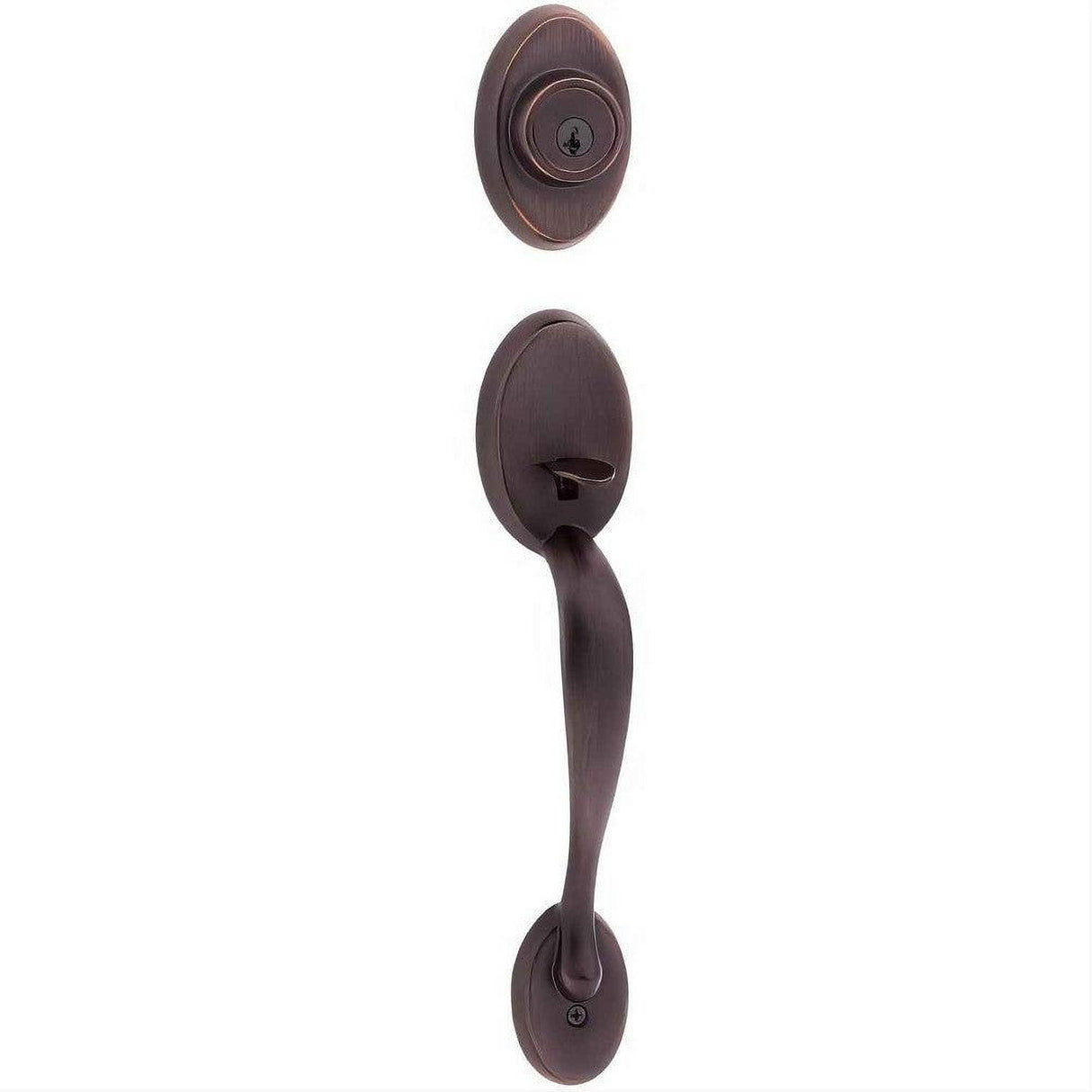 Kwikset 800CELIP-15S.STRKP 800CE-LIP-S Chelsea Single Cylinder Handleset Satin Nickel