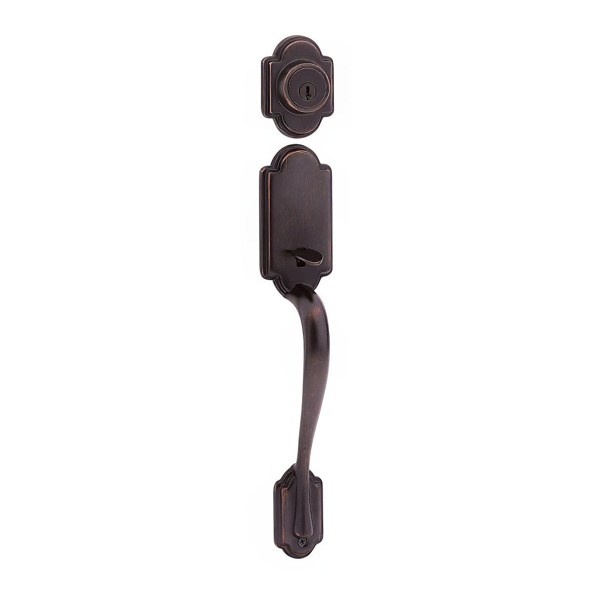 Kwikset 802ANLIP-11P Arlington Dummy Handleset Venetian Bronze