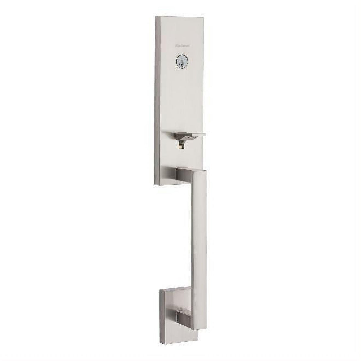 Kwikset 818VNHLIP-15S.STRKP Single Cylinder Vancouver Exterior Handleset with SmartKey Satin Nickel