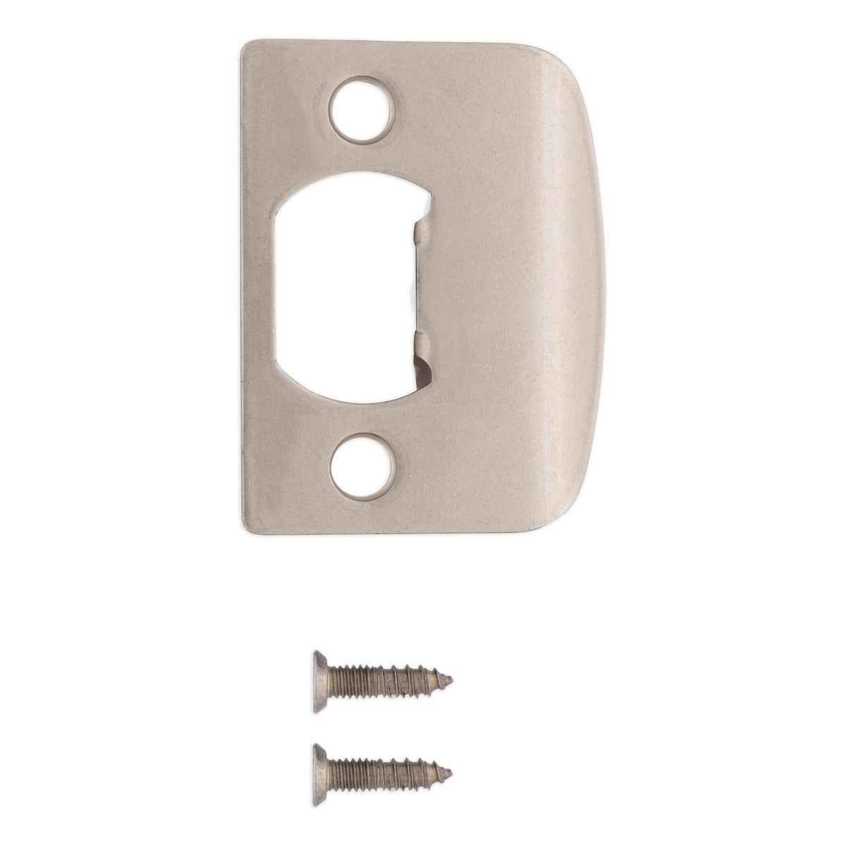 Kwikset 83437-045 Square Corner Full Lip Strike - Satin Nickel