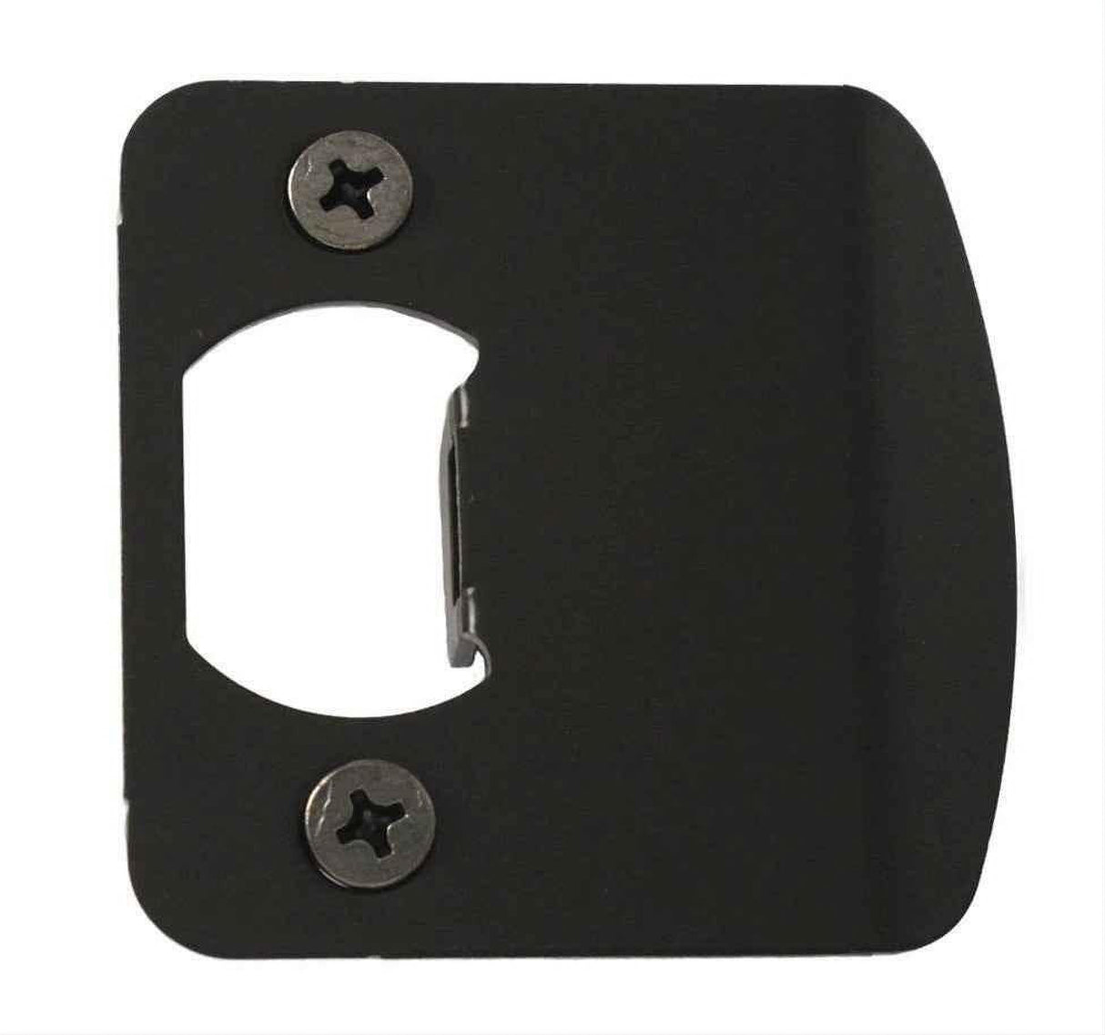 Kwikset 83536-005 Round Corner 2-1/4" Extended Full Lip Strike for US11P Venetian Bronze and 514 Matte Black Venetian Bronze / Matte Black