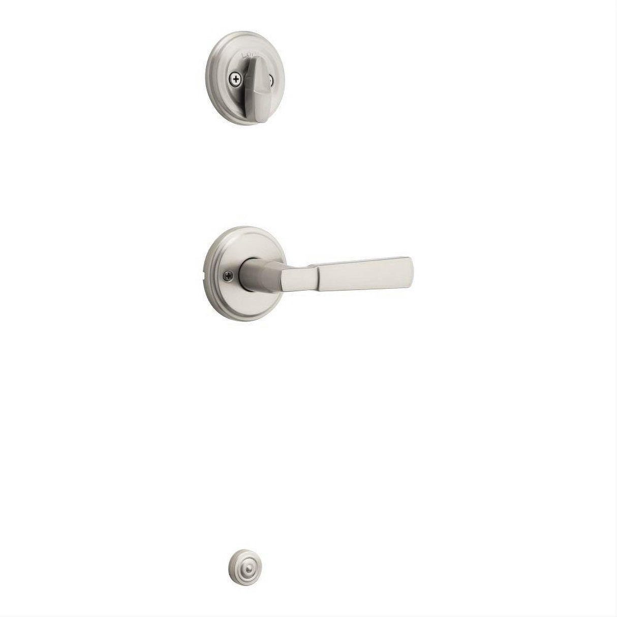 Kwikset 966PHL-15.UNIV Perth Handleset Trim Satin Nickel