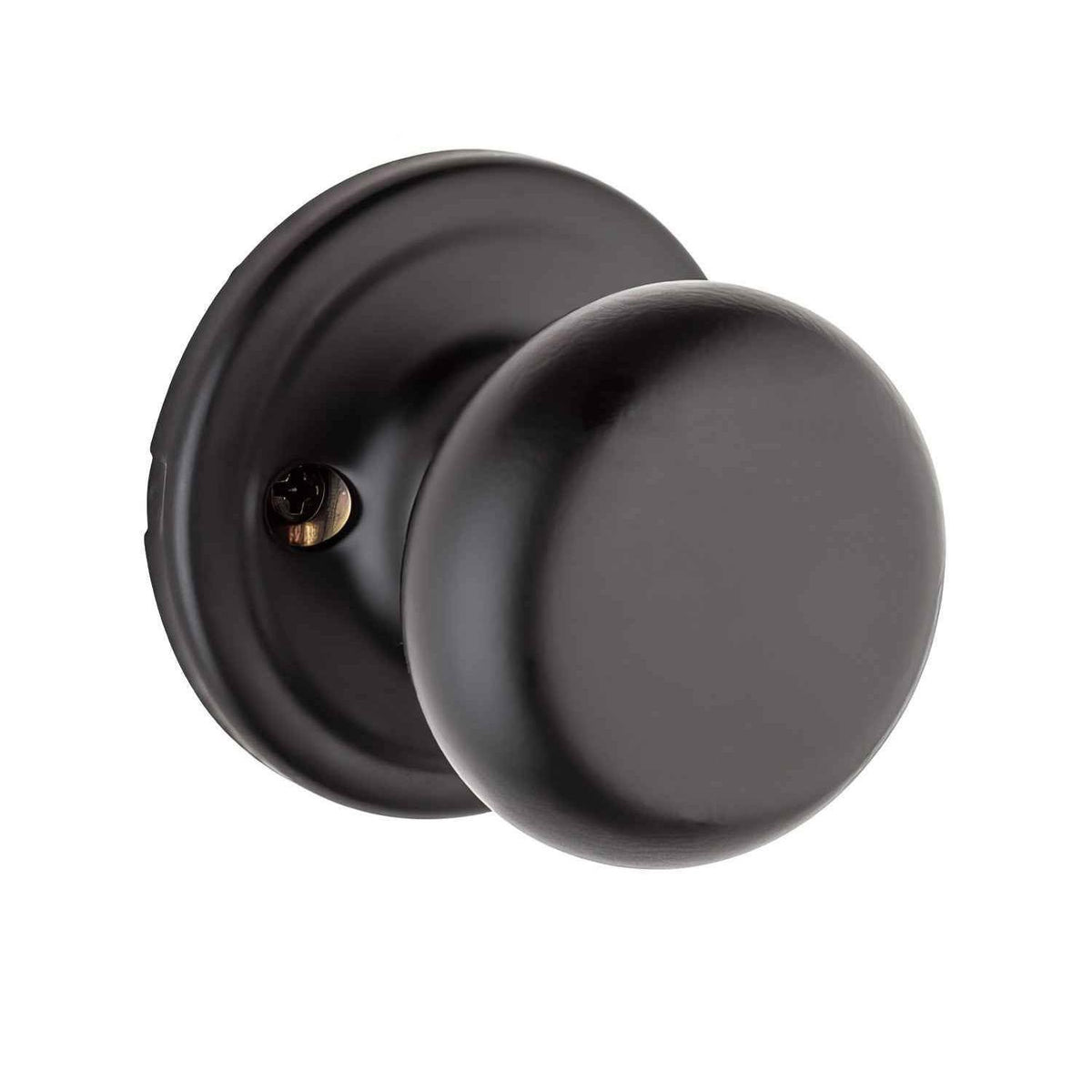 Kwikset 968H-514 Hancock Knob Dummy Interior Trim Pack Matte Black