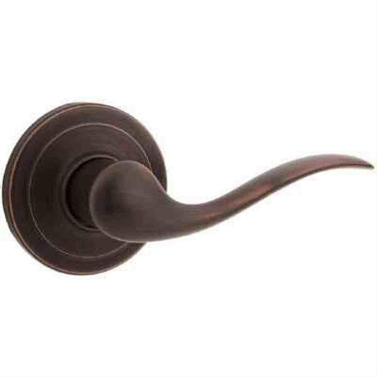 Kwikset 968TNLLH-11P Tustin Left Hand Dummy Lever Interior Trim Pack - Venetian Bronze