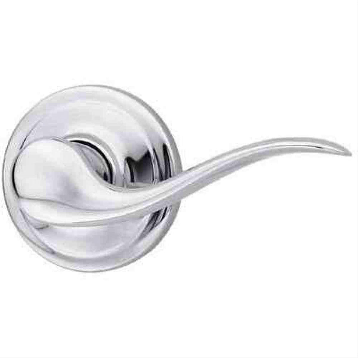 Kwikset 968TNLLH-26 Tustin Left Hand Dummy Lever Interior Trim Pack - Bright Chrome