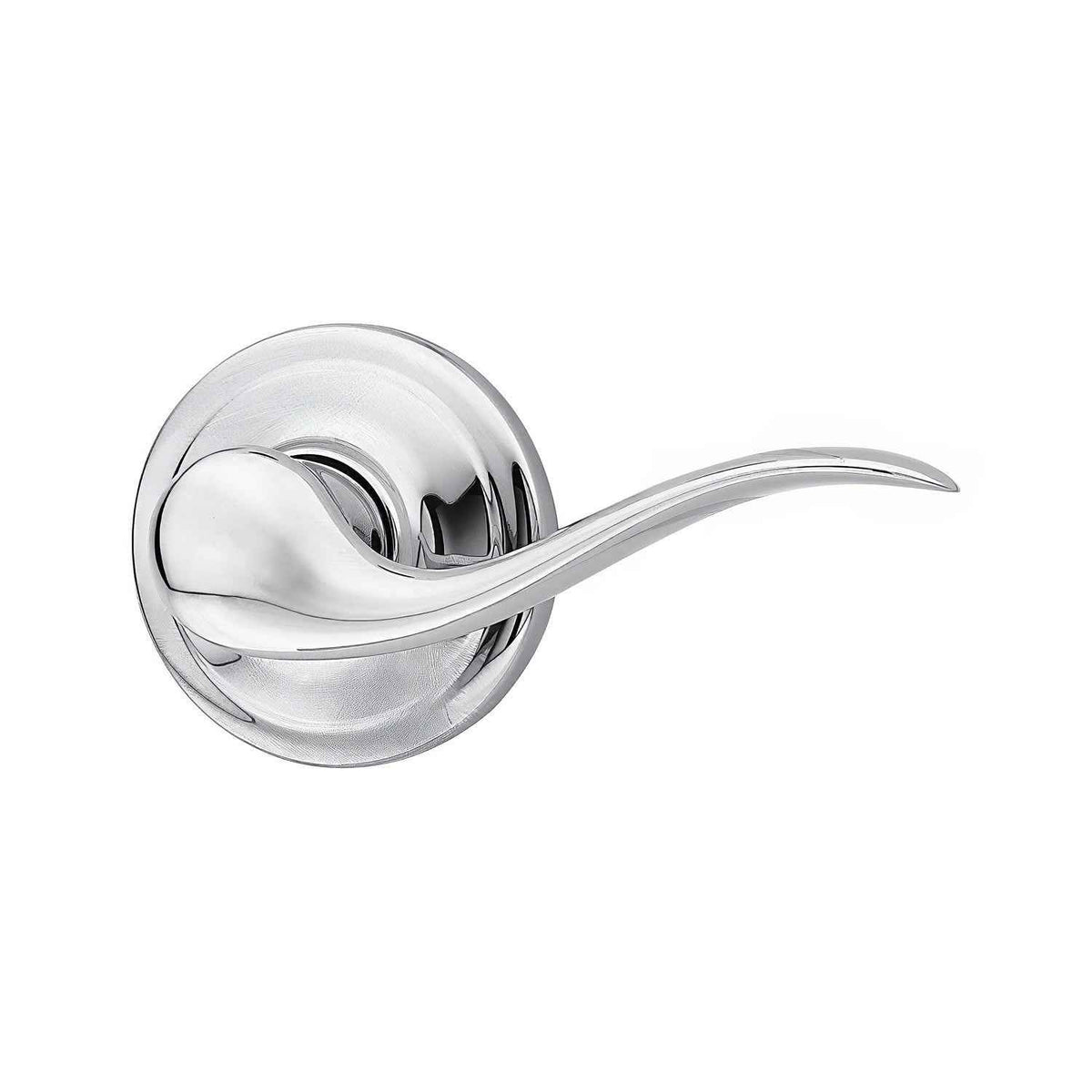 Kwikset 968TNLRH-26 Tustin Right Hand Dummy Lever Interior Trim Pack - Bright Chrome