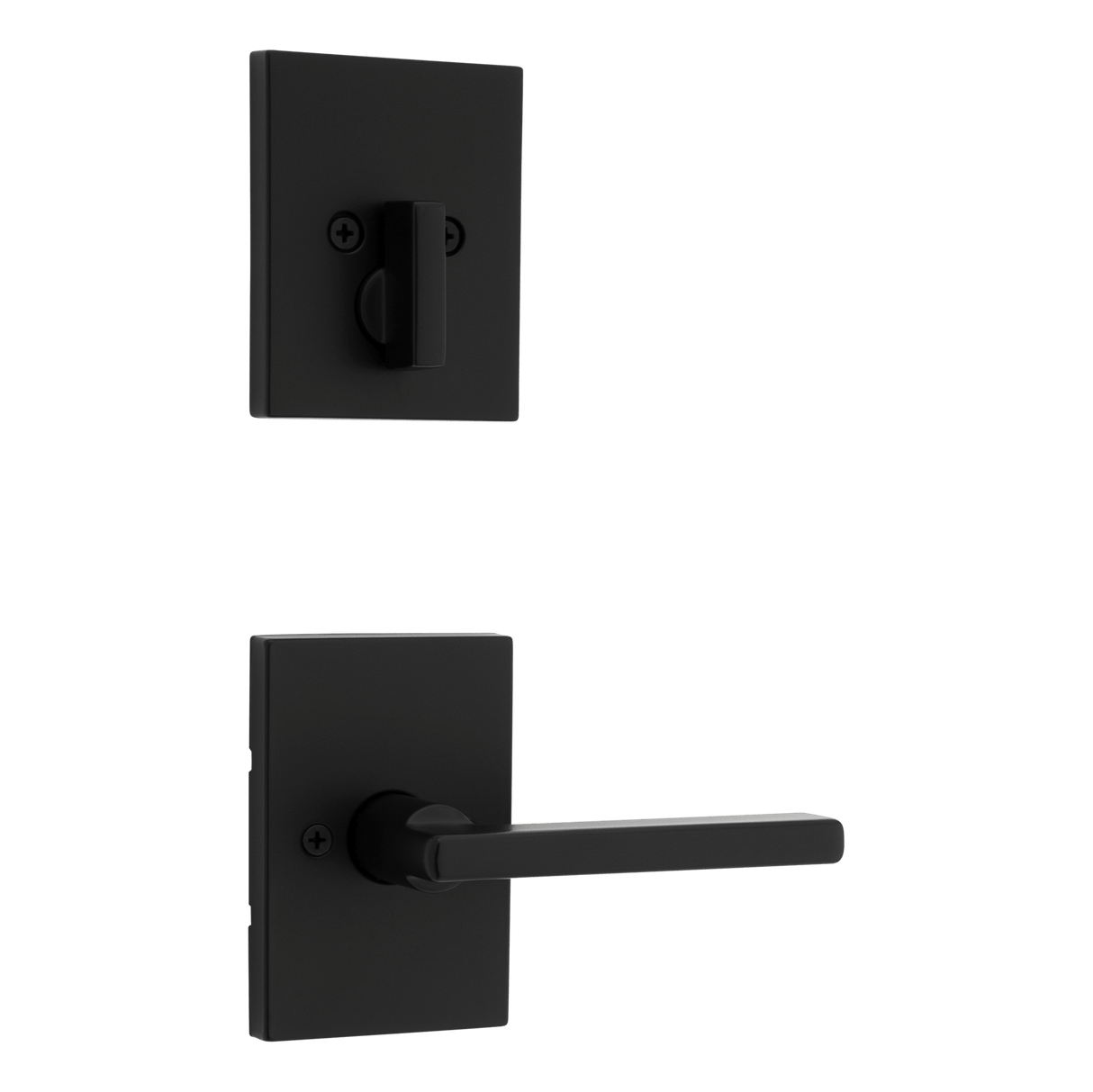 Kwikset 971HFLRCT-514 Halifax Handleset Trim Matte Black