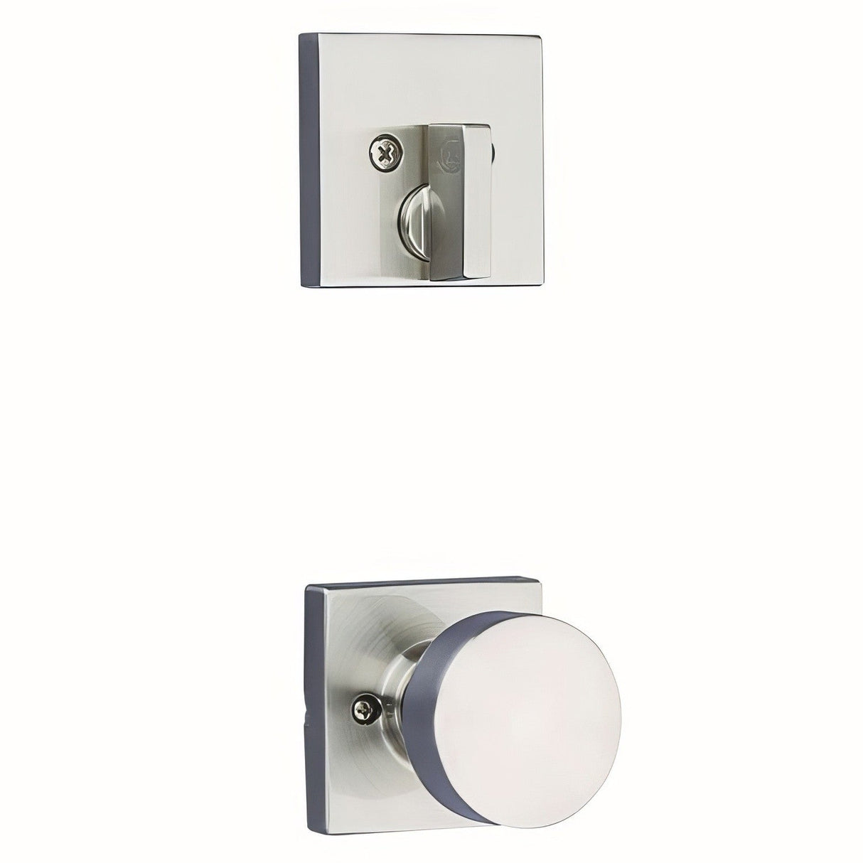 Kwikset 971PSKSQT-11P Pismo Handleset Trim with Square Rose Venetian Bronze