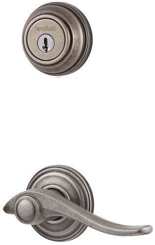 Kwikset 967AVLLH-501S rustic bronze interior pack double cylinder