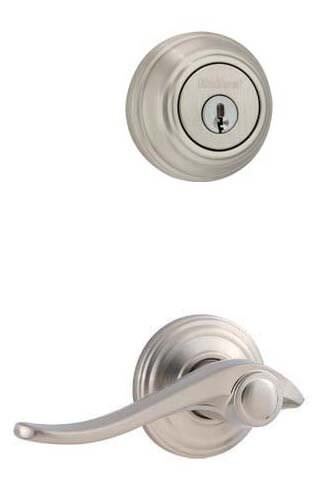 Kwikset 967AVLRH-514SV1 967AVL-RH-S Avalon Right Hand Double Cylinder Trim Pack Iron Black