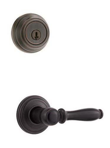 Kwikset 967ADL-S Ashfield Double Cylinder Trim Pack