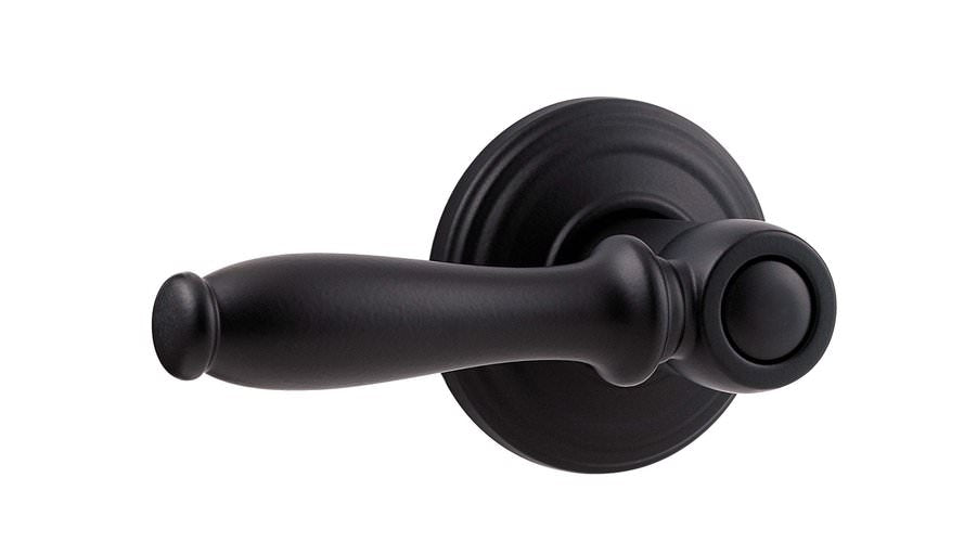 Kwikset 720ADL-502 rustic pewter passage door lever
