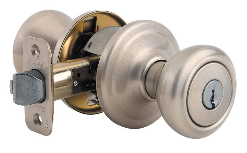 Kwikset 740CN-11PSBB venetian bronze keyed entry door knob