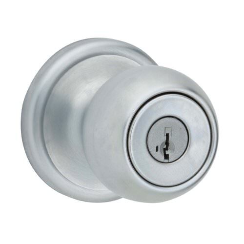 Kwikset 744CA-S keyed classroom door knob