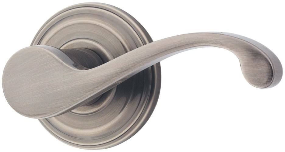 Kwikset 720CHL-514 iron black passage door lever