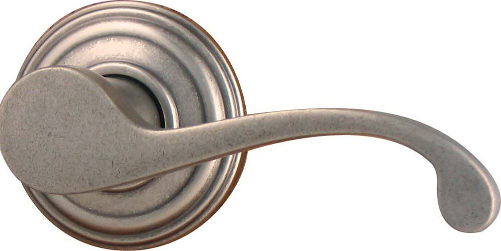 Kwikset 967CHLLH-502S 967CHL-LH-S Commonwealth Left Hand Double Cylinder Trim Pack Rustic Pewter