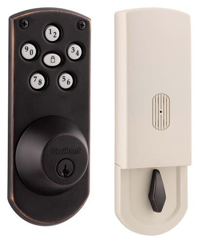 Kwikset 907-11PS venetian bronze keyless entry deadbolt