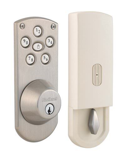 Kwikset 907-15S satin nickel keyless entry deadbolt