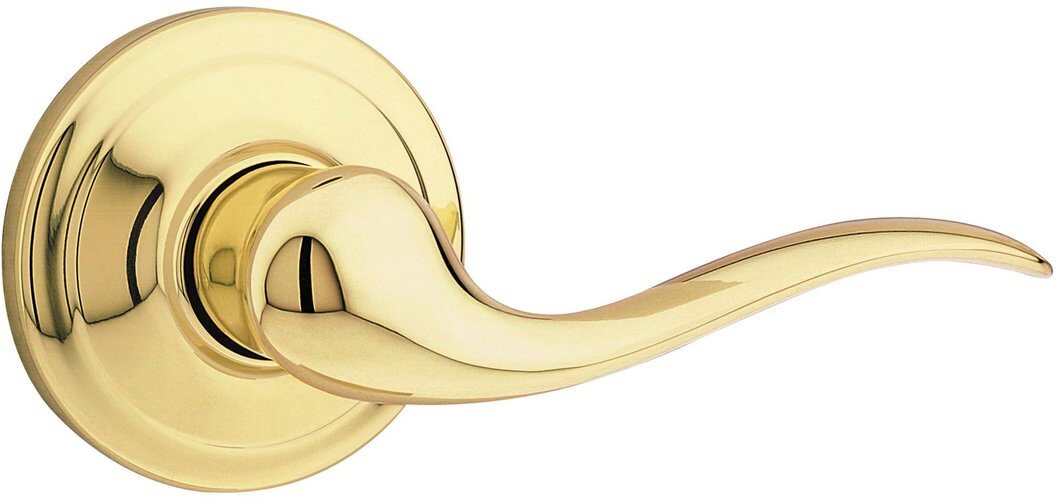 Kwikset 967TNLLH-3SV1 polished brass interior pack double cylinder