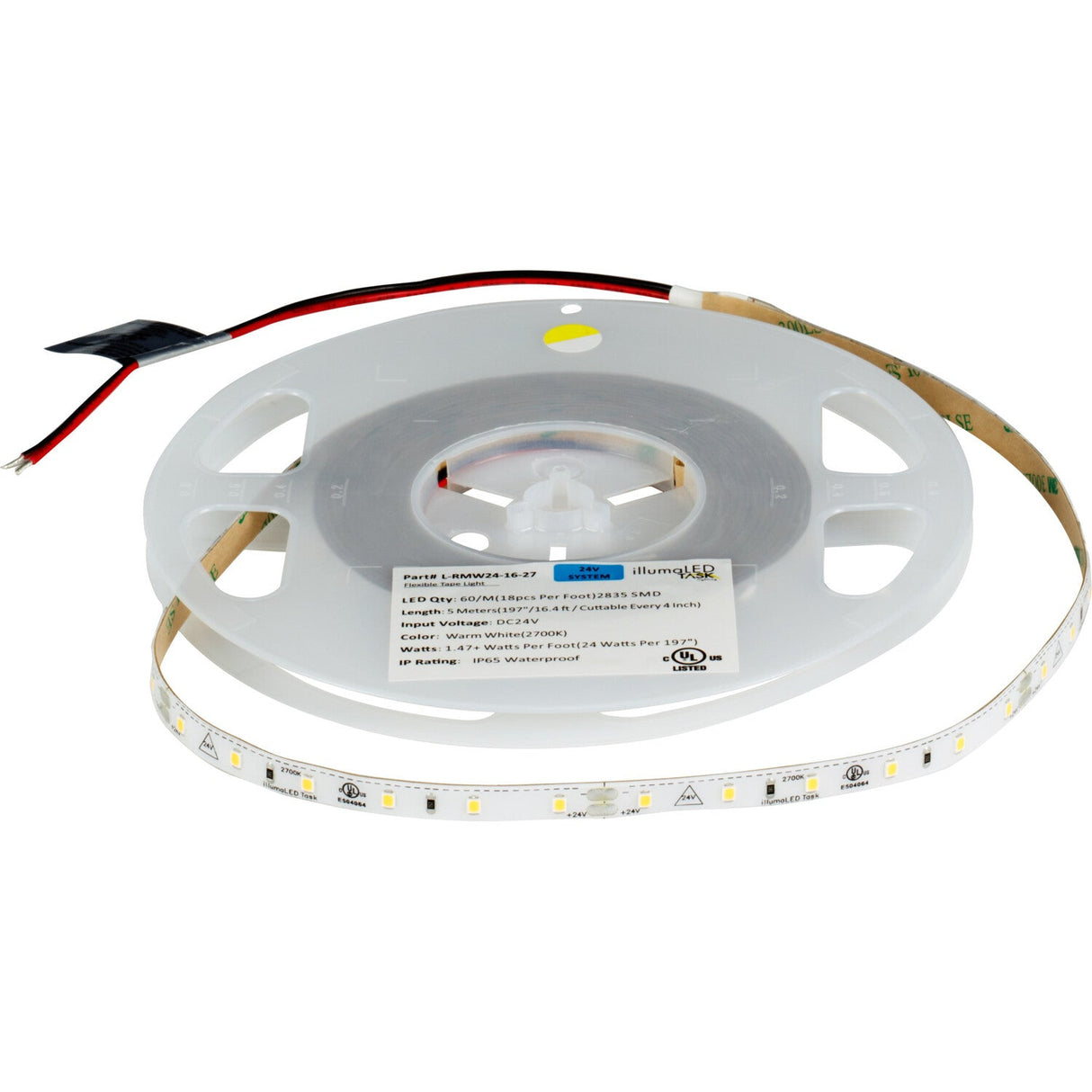 Task Lighting L-RMW24-16-27 accent output led tape light