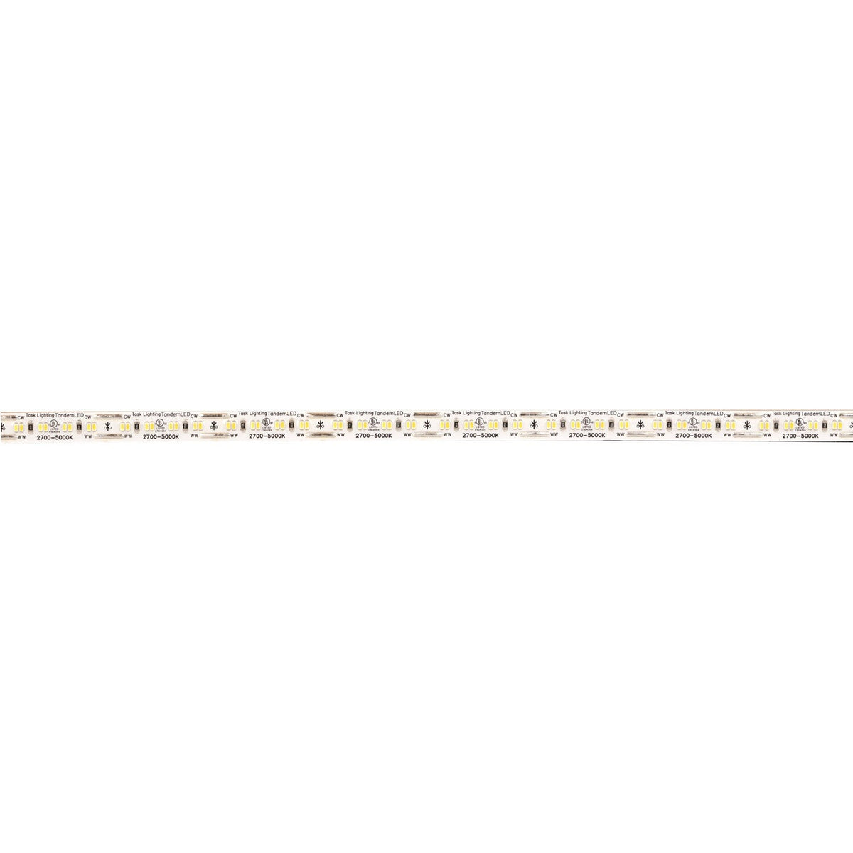 Task Lighting L-T600-16-MW 16 Ft, 300 Lumens/Ft. 12-volt Standard Output LED Tape Light, Tunable-White, 2700K-5000K