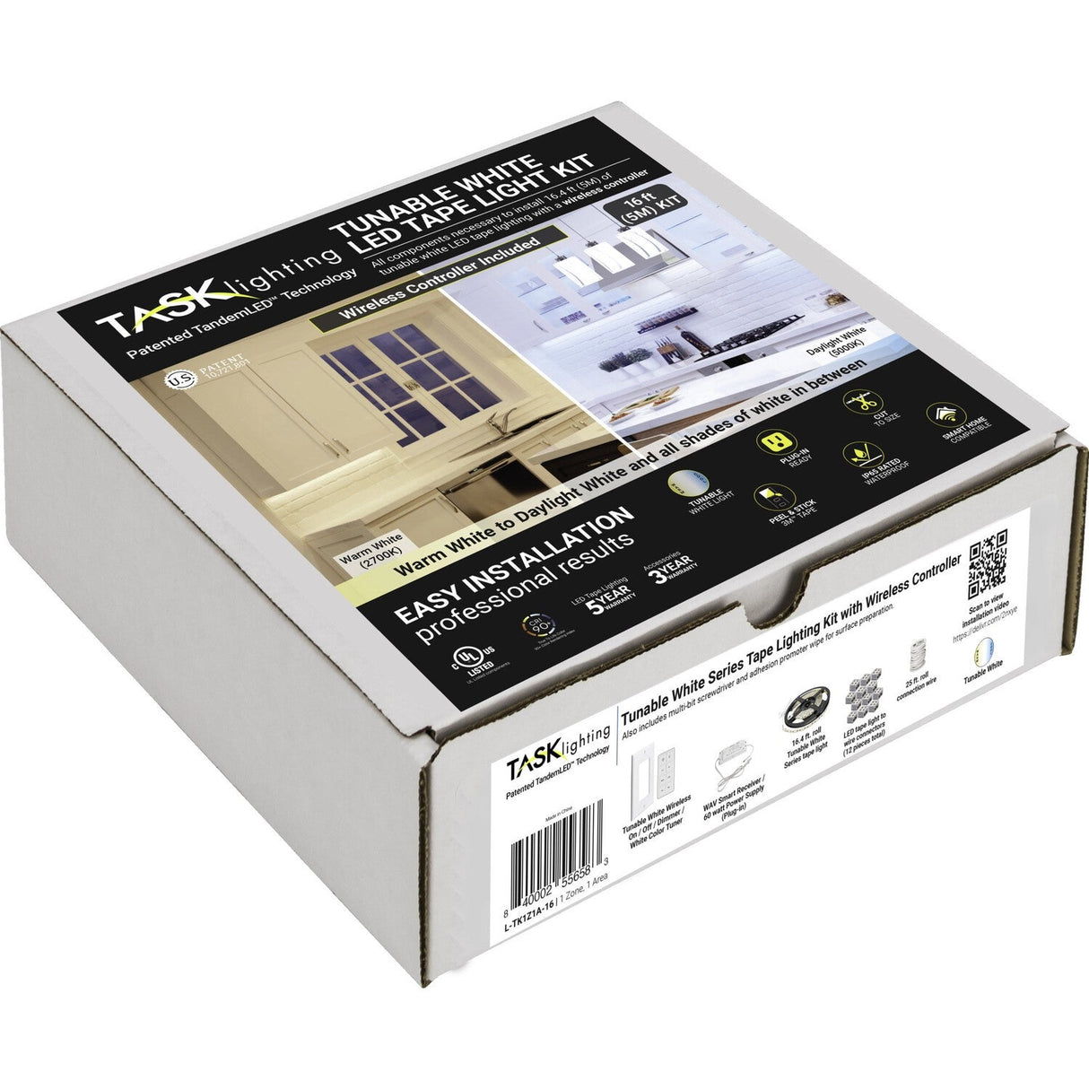 Task Lighting L-TK1Z1A-16 tape light kit