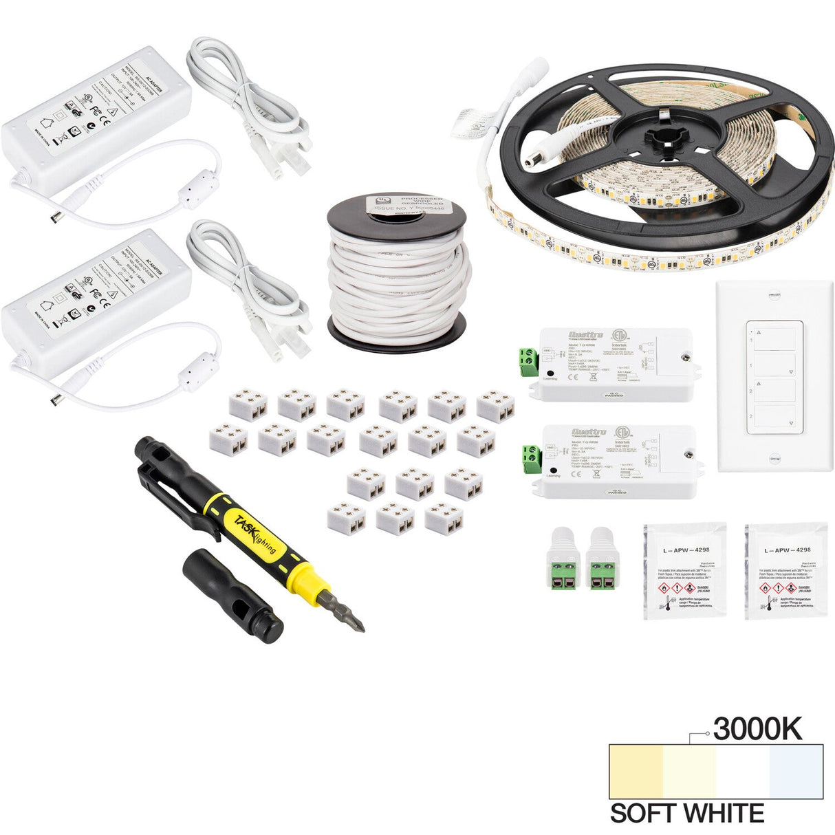 Task Lighting L-VK2Z2A-16-30 tape light kit