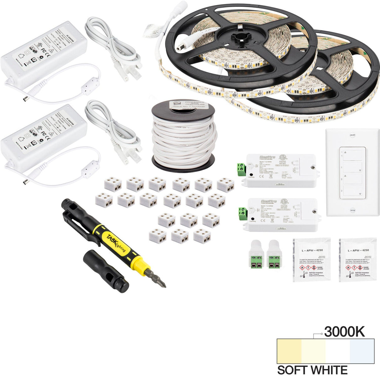 Task Lighting L-VK2Z2A-32-30 tape light kit
