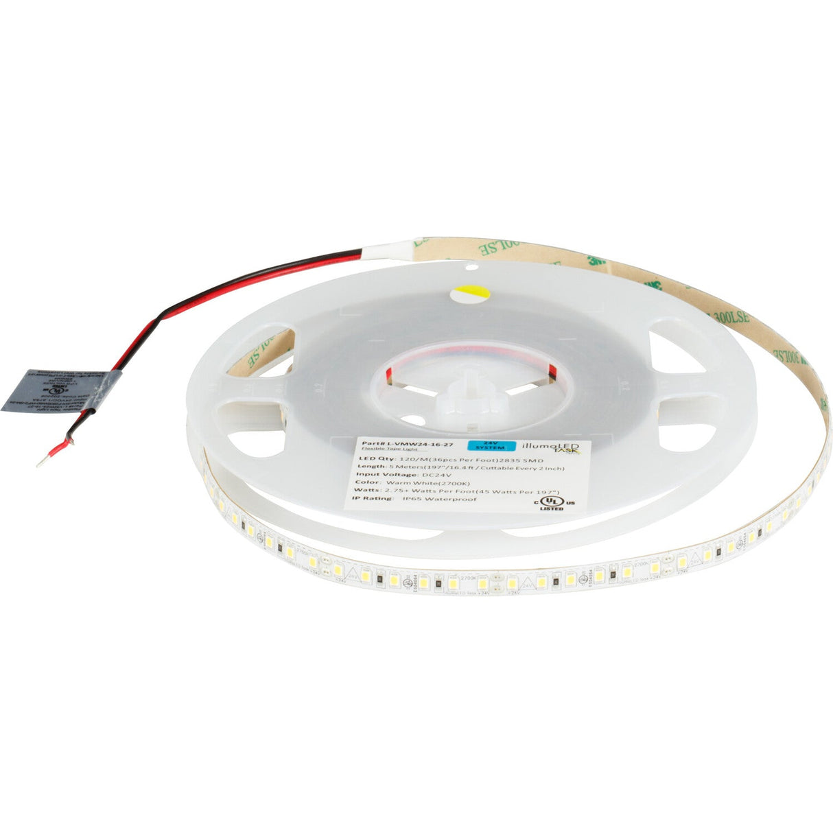 Task Lighting L-VMW24-16-27 standard output led tape light