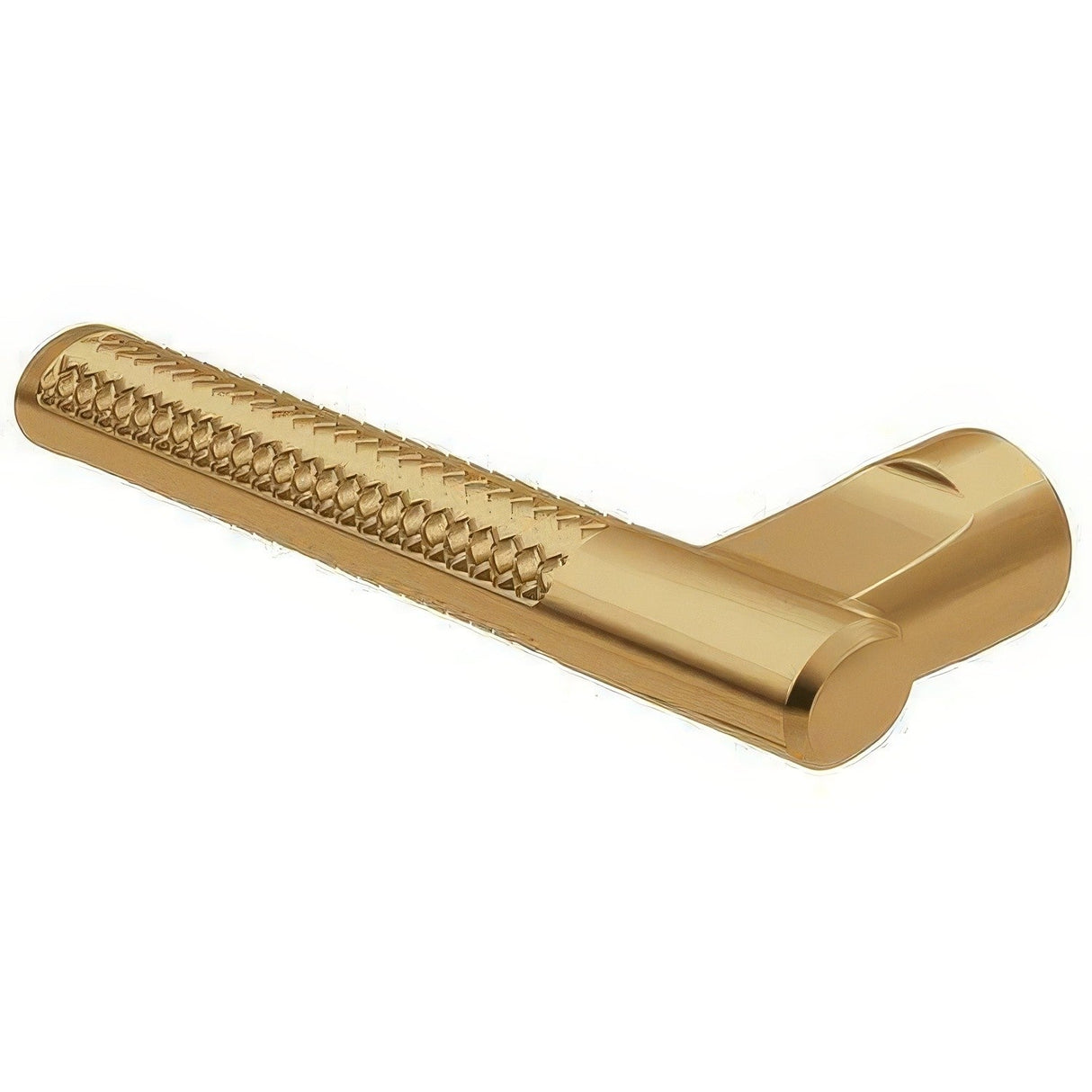 Baldwin L015033LMR vintage brass dummy door lever