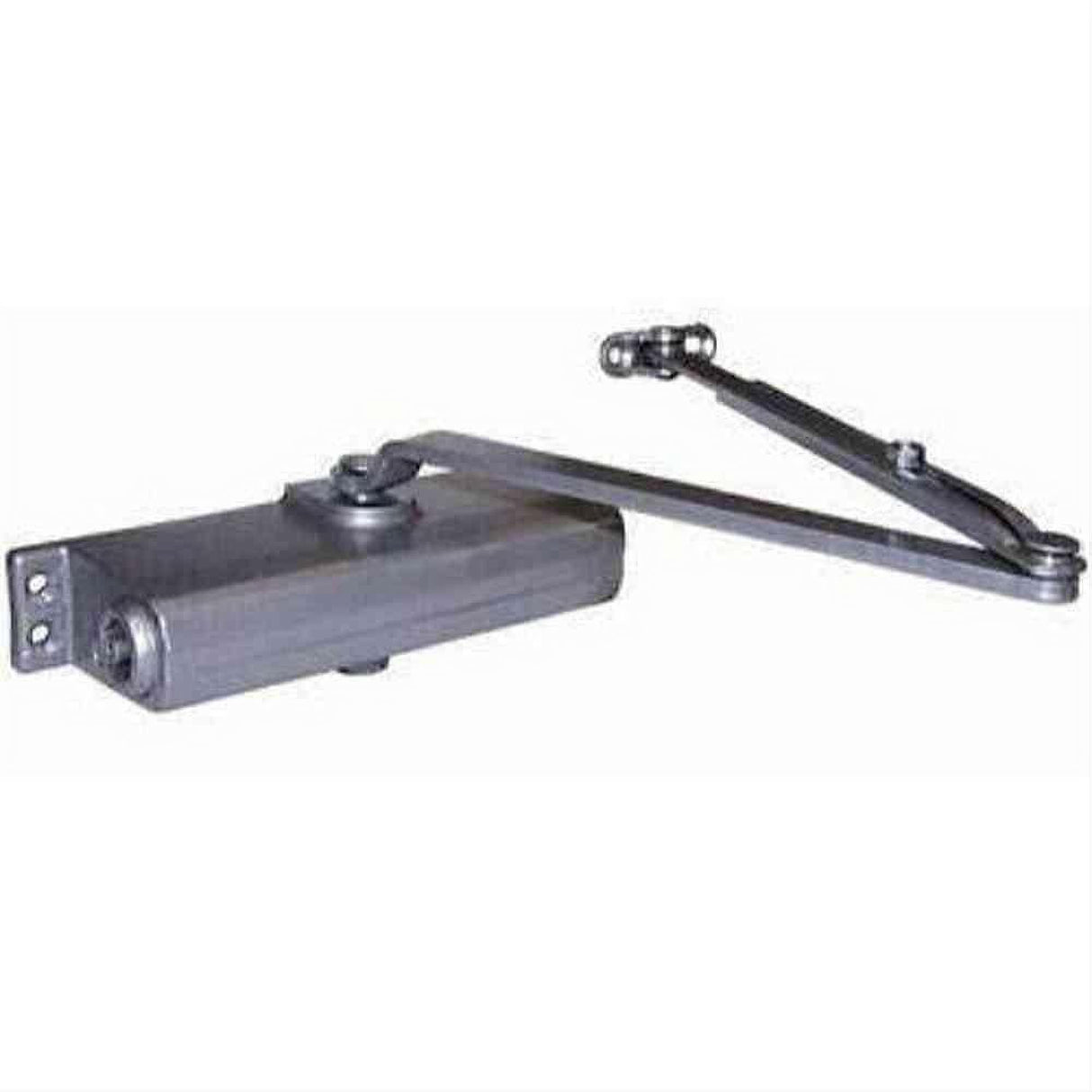LCN 1261RWPAAL Parallel Arm Adjustable Surface Mounted Regular Door Closer with Thru Bolts 689 Aluminum