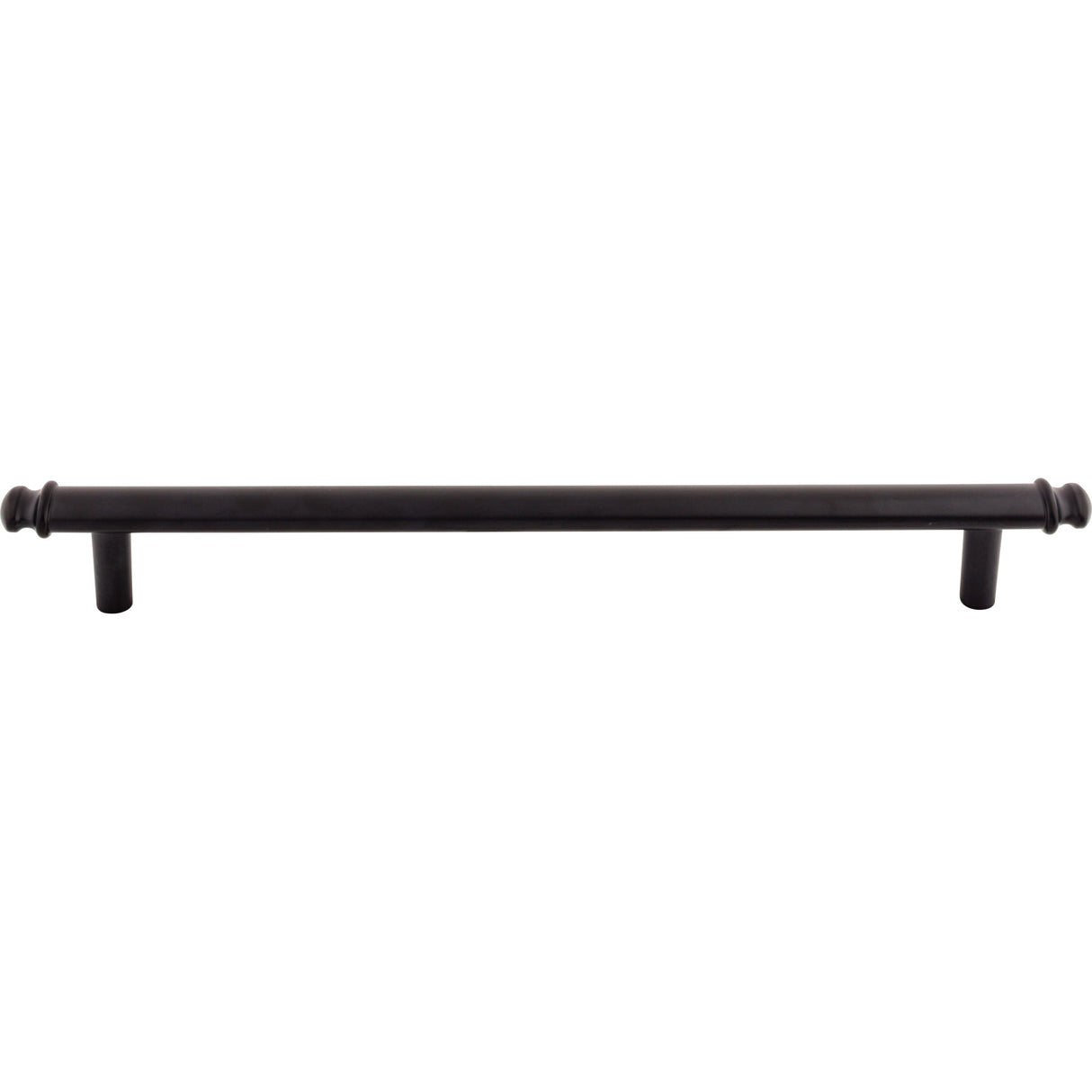 Top Knobs TK3058BLK Julian 12" Center to Center Appliance Pull Flat Black