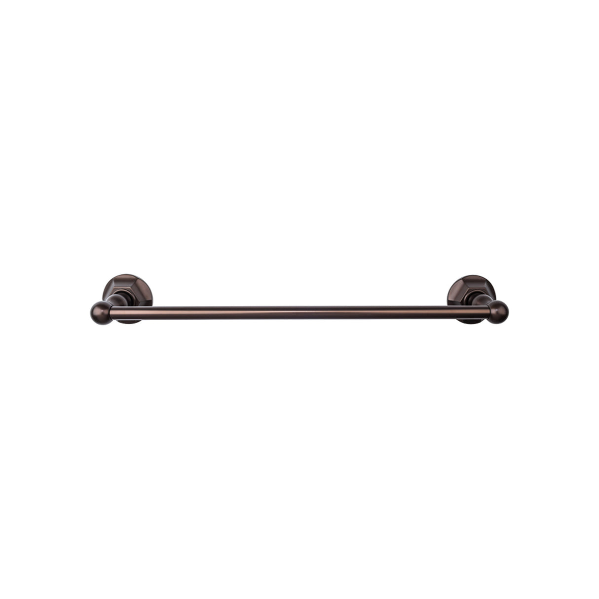 Top Knobs ED8ORBB TOP BATH (R) Edwardian Bath Single 26 1/2" Wall Mounted Towel Bar Oil Rubbed Bronze
