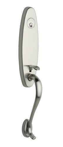 Copper Creek LN4610SS satin stainless single cylinder handleset