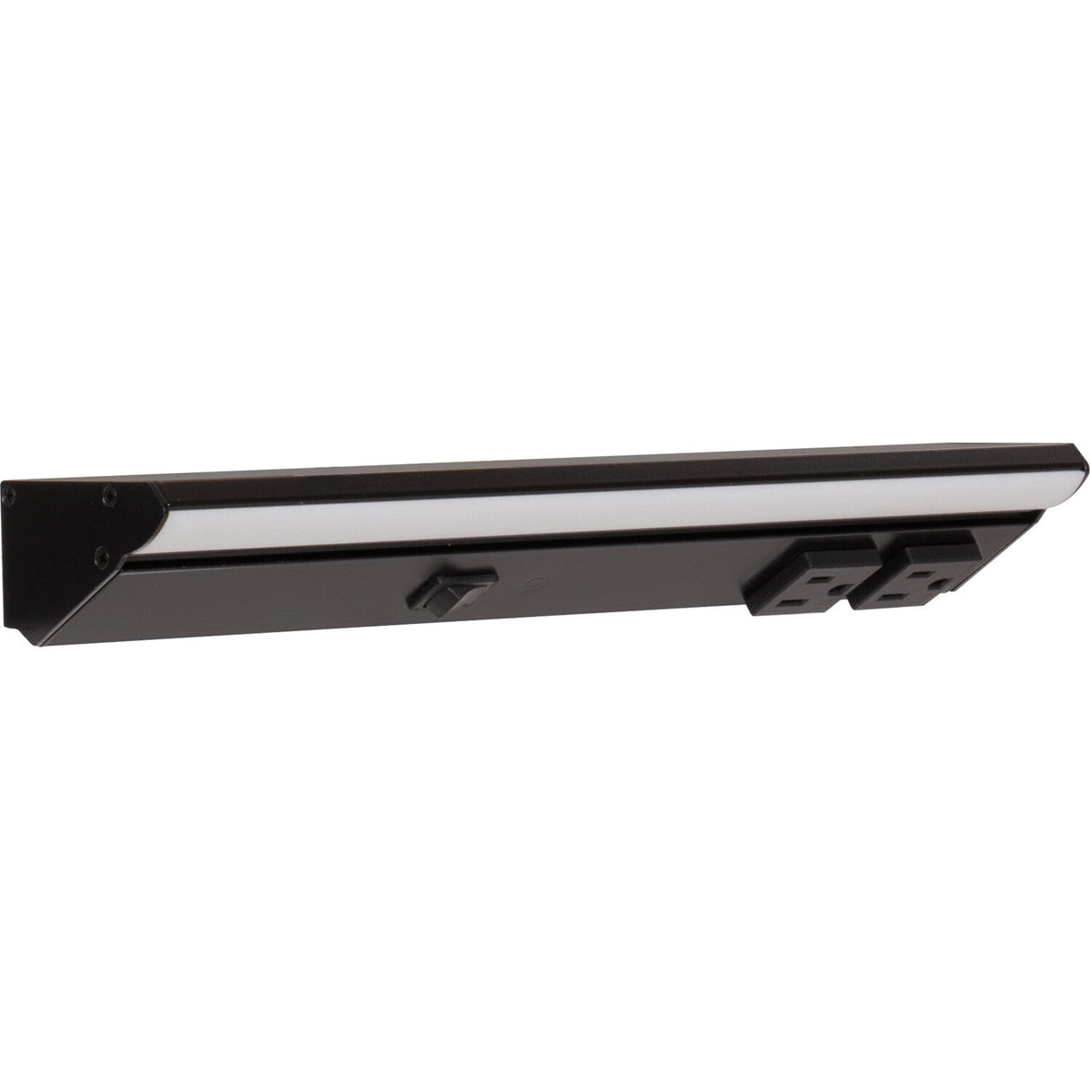 Task Lighting LP12QD4NDBBK30 black lighted power strip
