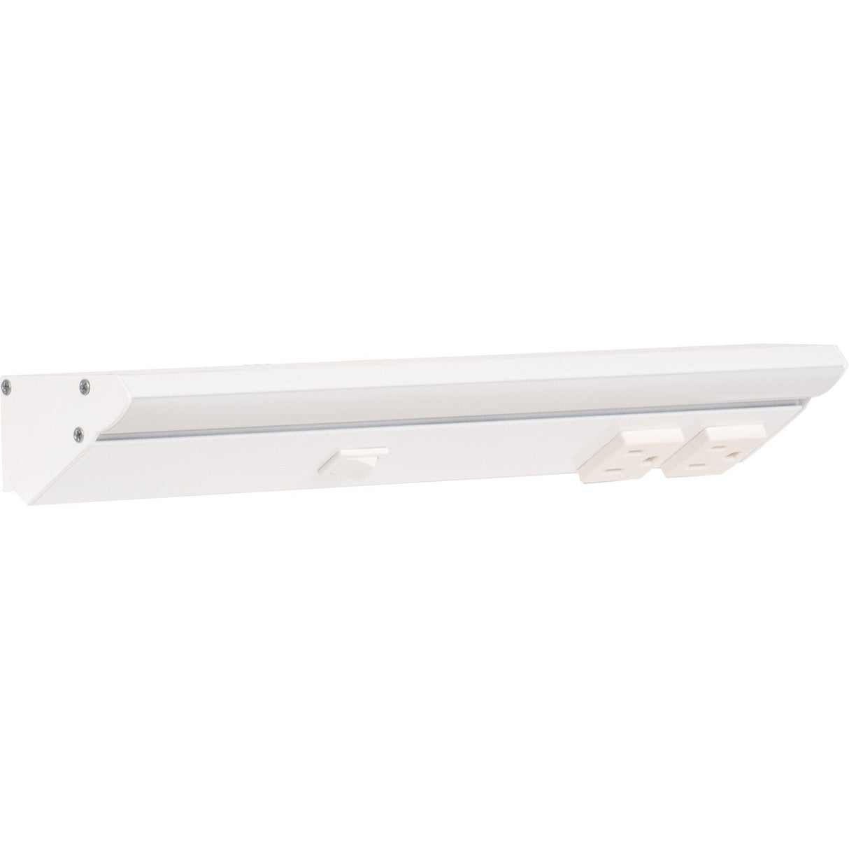 Task Lighting LP12QD4NDWWT27 white lighted power strip