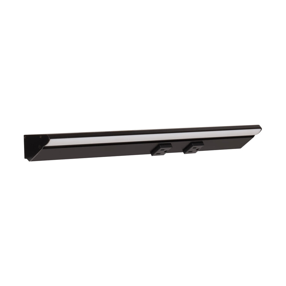 Task Lighting LP18HR9NDBBK40 black lighted power strip
