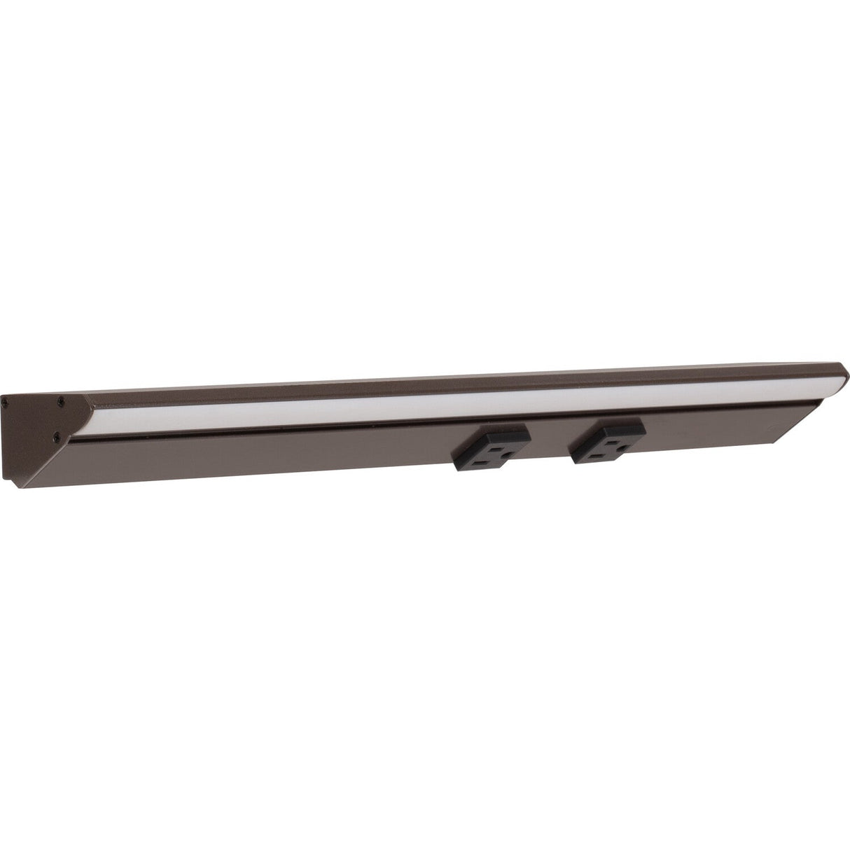 Task Lighting LP18HR9NDBBZ27 18-1/2" Bronze Lighted Power Strip