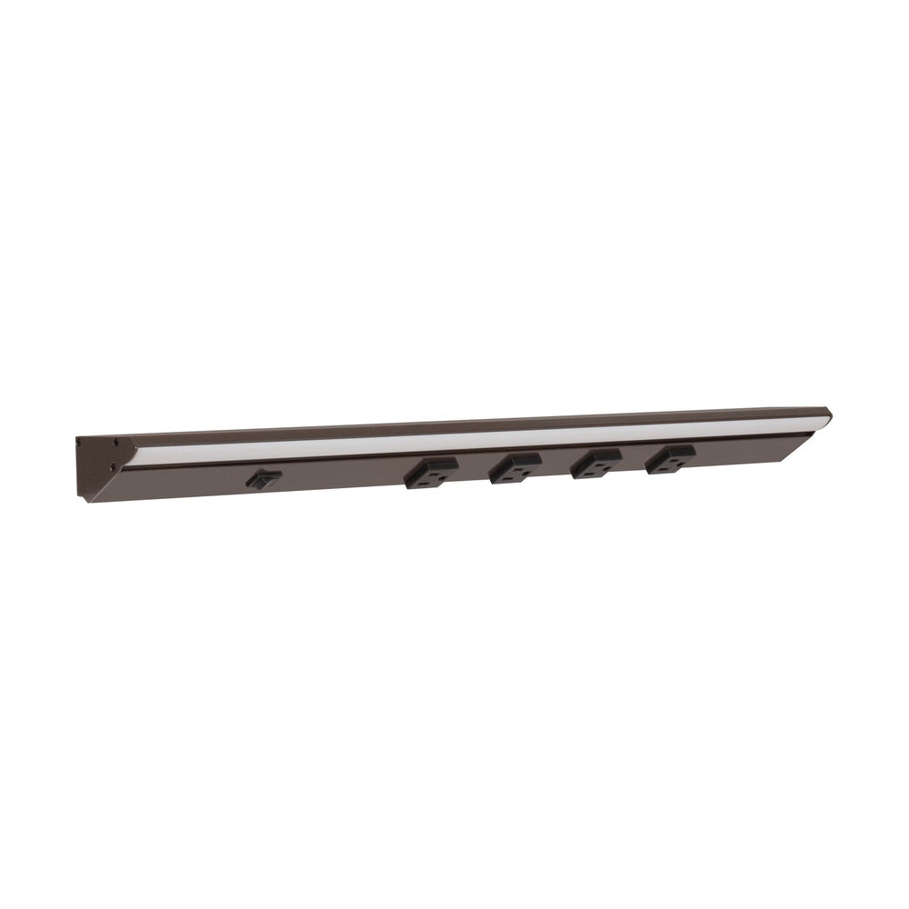 Task Lighting LP24QD8NDBBZ27 bronze lighted power strip