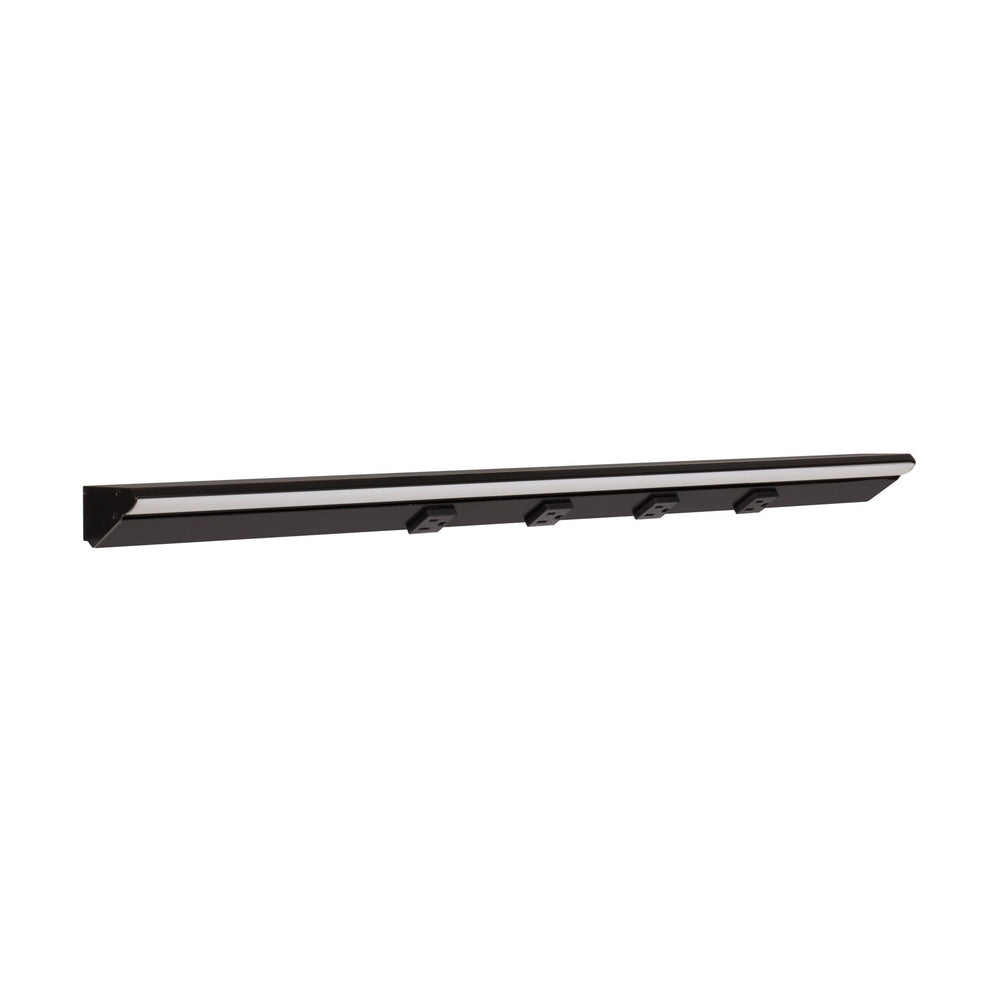 Task Lighting LP30HR15NDBBK30 black lighted power strip