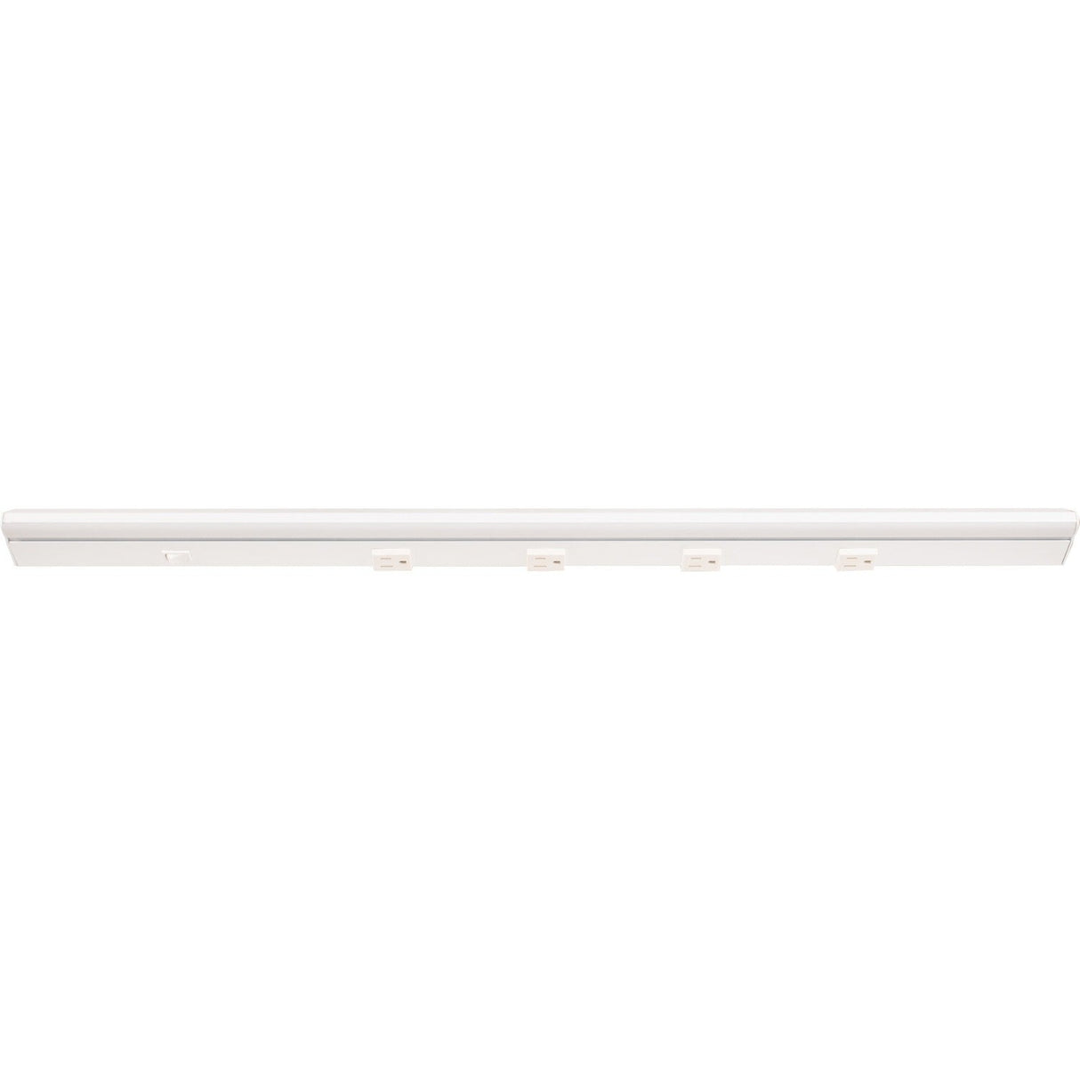 Task Lighting LP30QD10NDWWT40 30-1/2" 120V White Lighted Power Strip